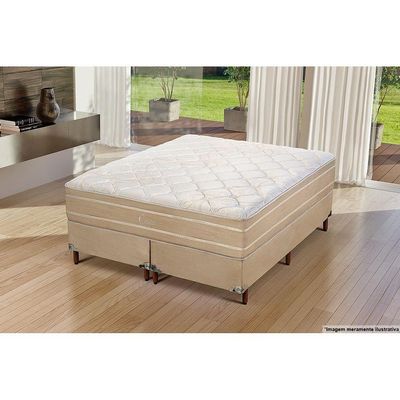 Colchão King Molas Ensacadas  MasterPocket Cristal Euro Pillow Clean (193x203x36) - Polar