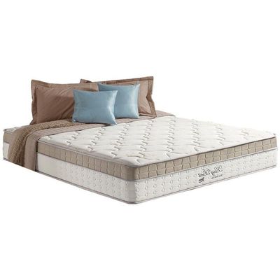 Colchão Casal Molas Ensacadas  MasterPocket King Best Euro Pillow Clean (138x188x33) - Anjos