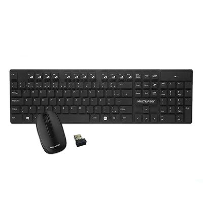 Teclado com Mouse sem Fio USB Multilaser TC251