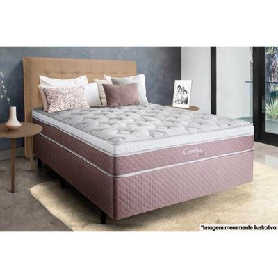 Colchão Casal Molas Maxspring  Coimbra Euro Pillow (138x188x25) - Herval