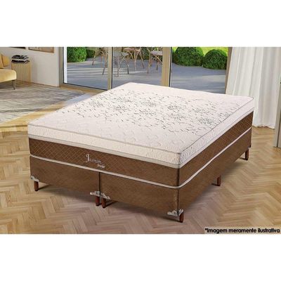 Colchão King Molas Ensacadas  MasterPocket Jasmim Euro Pillow (193x203x34) - Polar