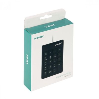 Teclado Numérico USB Dynamic 20 Teclas Cabo 1.8M Preto - DT91