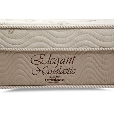 Colchão King Molas Nanolastic  Elegant Ortopillow (193x203x27) - Ortobom