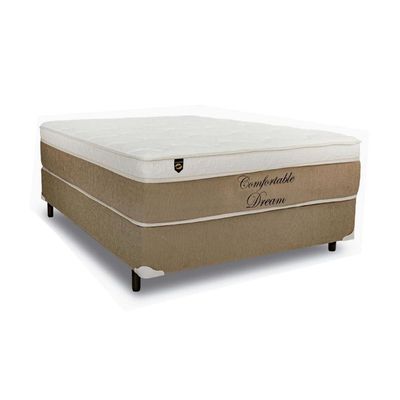 Colchão King Molas MasterPocket Ensacadas   Comfortable Dream Euro Pillow (193x203x34) - Luckspuma
