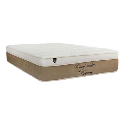 Colchão King Molas MasterPocket Ensacadas   Comfortable Dream Euro Pillow (193x203x34) - Luckspuma