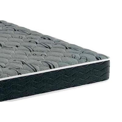 Cama Box Casal: Colchão Espuma D33 Probel  Advanced Mega Resistente + Base CRC Suede Black(138x188)