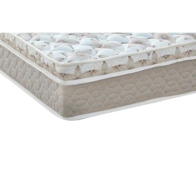 Cama Box Casal: Colchão Molas Ensacadas Castor Pocket Class + Base CRC Suede Clean(138x188)