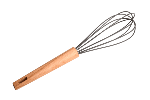 Batedor de Silicone com Cabo de Madeira Cazza Oak