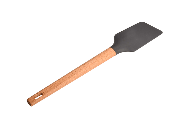 Espátula de Silicone com Cabo de Madeira Cazza Oak