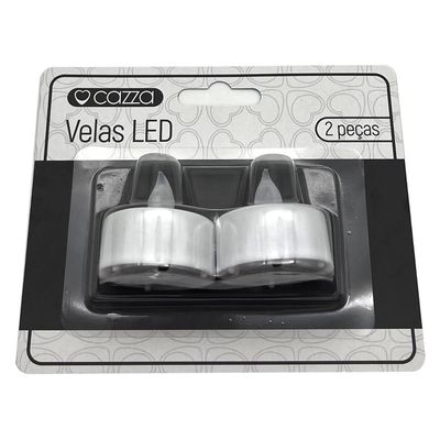 Kit 2 Velas Led Cazza