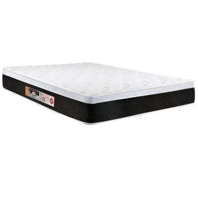 Colchão King Espuma D45  Black White AIR Euro Pillow (193x203x23) - Castor