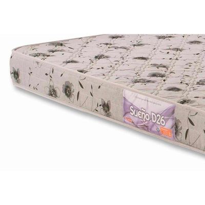 Cama Box Casal: Colchão Espuma Herval Sueño + Base CRC Courano Clean(138x188)