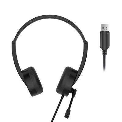 Fone com Microfone Conexão USB HT106 - Lecoo