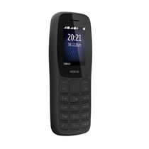 Celular Nokia 105 Rádio FM Preto - NK093