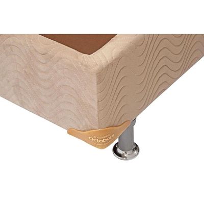 Cama Box Base Queen Americana Suede Clean (158x198x23) - Ortobom