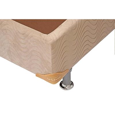 Cama Box Base Solteiro Universal Suede Clean (78x188x20) - Ortobom