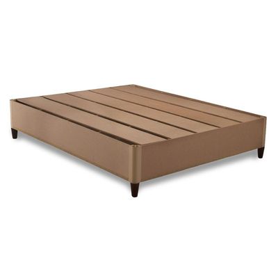 Cama Box Base Casal ClickBox Suede Clean (138x188x28) - Herval