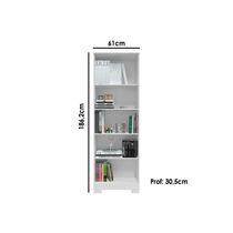 Multiuso de Cozinha Bordo 2 Portas c/ Chave 32cm Amendoa/Off White - Ronipa