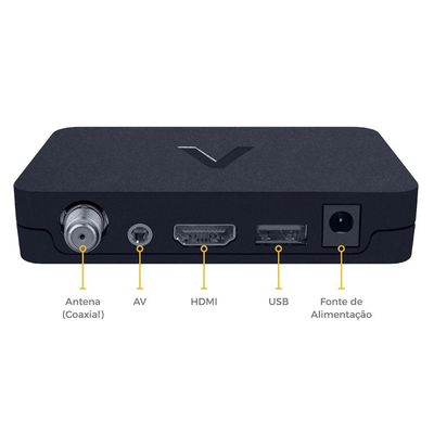 Conversor e Gravador Digital FULL HD DTV-9000