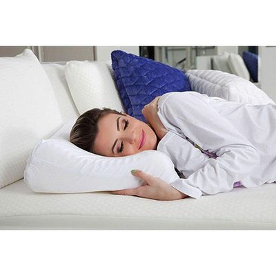 Travesseiro Látex Cervical Performance Lavável p/Fronha (50x70) - Fibrasca