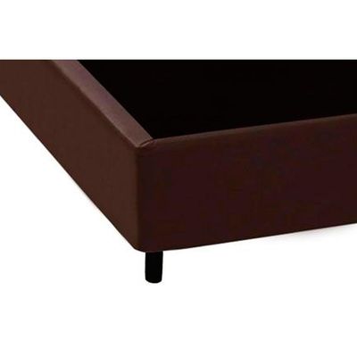 Cama Box Base Solteiro Universal Courano Brown (78x188x20) - Costa Rica