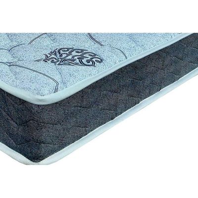 Cama Box Queen: Colchão Espuma D45 Orthoflex  Comfortpedic Line + Base CRC Courano White(158x198)