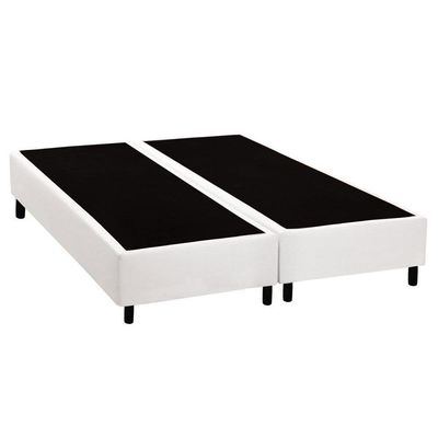 Cama Box Base King Universal Courano White (186x198x20) - Costa Rica