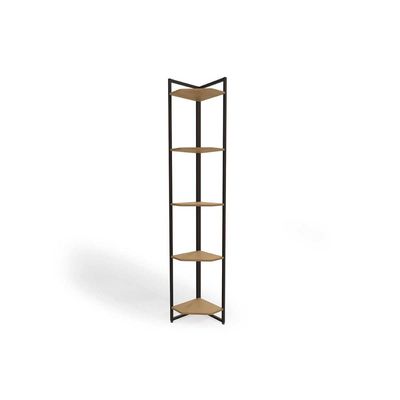 Prateleira Decorativa Quarto Bebê Industrial LI022 Freijo/Preto - Kappesberg