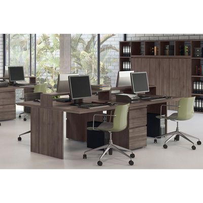 Multiuso Escritório Lateral p/ Mesa Office 3130 Carvalho - Kappesberg