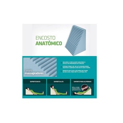 Travesseiro Suavencosto Triangular Anatômico 4177 (42x33x51) - Fibrasca