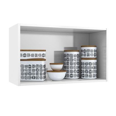 Módulo Cozinha Telasul Topázio Armário  c/ 2 Portas Branco