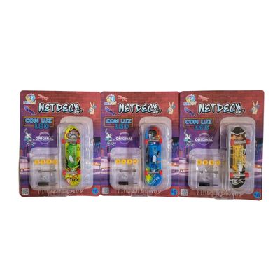 Skate de Dedo Profissional Com Led Netdeck - Nettoy