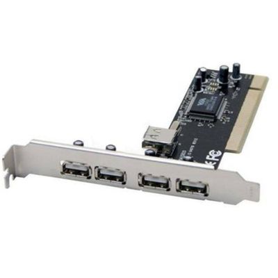 Placa Pci Usb 2.0 Com 4+1 Portas Usb 2.0 / 1.0 Dp-52