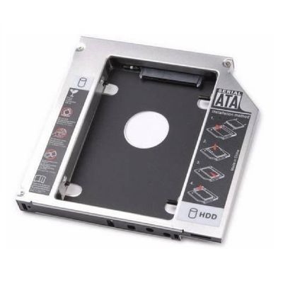 Case Adaptador Universal 9.5mm - Segundo Hd Ssd Sata No Notebook - Caddy