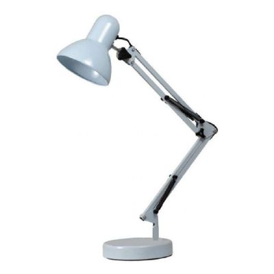 Luminaria Pixar Mesa Articulada Escritorio Regulavel Branca