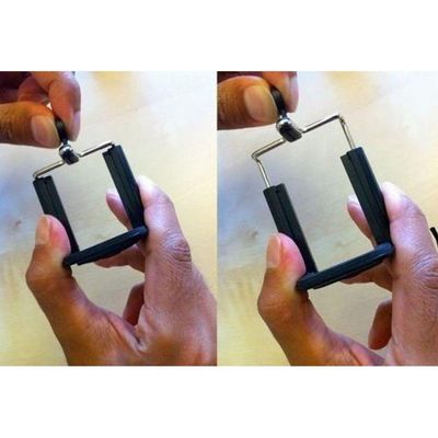 Suporte Adaptador de Celular Smartphone para Bastão Monopé