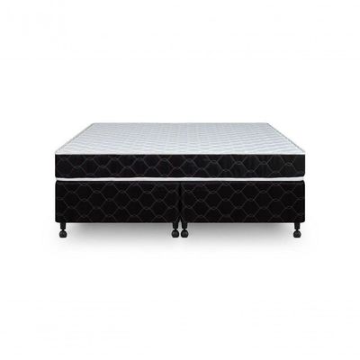 Cama Box + Colchão Castor King Montblanc Double Face D33 193x203x45cm