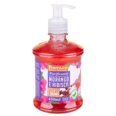 Sabonete Líquido Morango 450ml Premisse