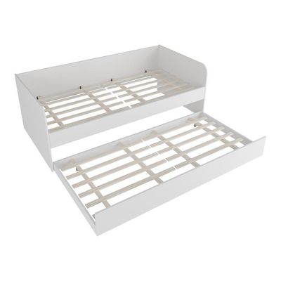 Bicama Solteiro Para Colchão 88x188cm Multimóveis Cr40105 Branca Branco