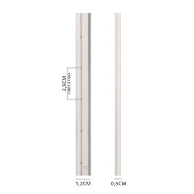 Fita De Led Neon Taschibra 8w/m Ip65 12v Cores | Valor Do Metro Rosa