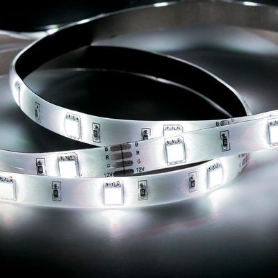 Fita Led Slim Taschibra 2,5w/m Ip20 12v Para Móveis Metro 6500k Luz Fria