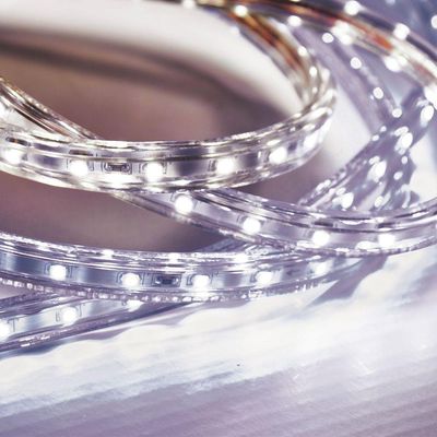 Fita Led Taschibra 5w/m Ip67 Uso Externo 110v Metro 6500k Luz Fria