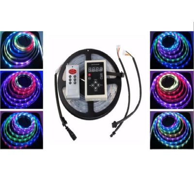 Fita Led Digital 3D 6803 Rgb Com Controle 133 Efeitos - IP67