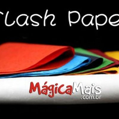 Papel Flash - Flash Paper