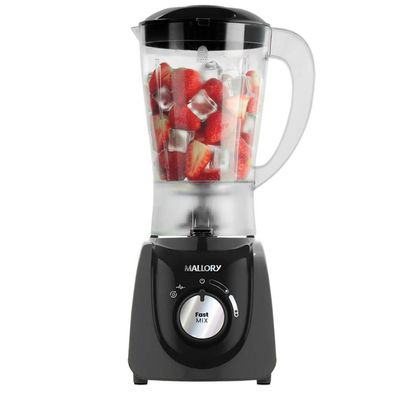 Liquidificador Mallory FAST MIX 520W 2VEL - B91202542  Preto  220 VOLTS