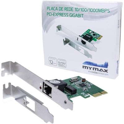 Placa de rede PCI e 10 100 1000 Mbps Mymax