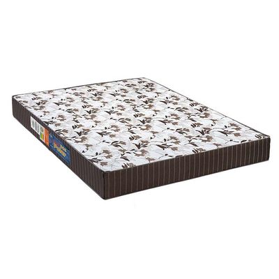 Cama Box Queen: Colchão Espuma Polar D33 Pérola + Base CRC Fantasy Black(158x198)