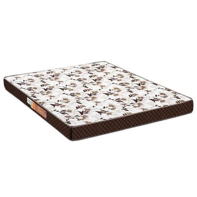 Cama Box Solteiro: Colchão Espuma Polar D28 Pérola + Base CRC Rústico Clean(88x188)