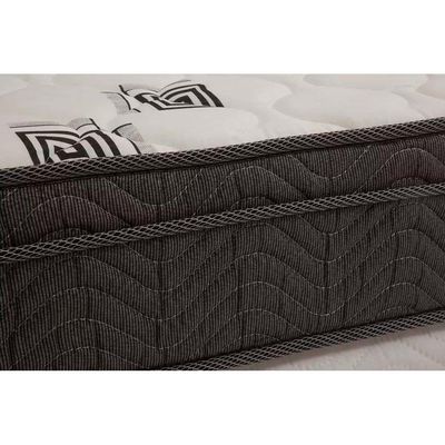 Cama Box Queen: Colchão Espuma D45 Ortobom Light Saúde Ortopilow + Base CRC Suede Black(158x198)