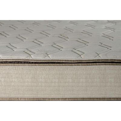 Cama Box Solteiro: Colchão Molas Bonnel Luckspuma Montreal Spring + Base CRC Courano White(88x188)